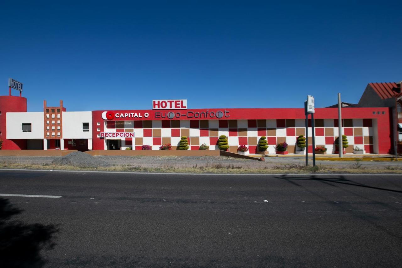 Hotel Euro Confort,Pachuca エクステリア 写真